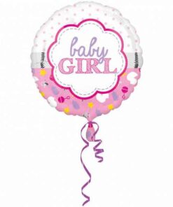 Balon folija "Baby girl"