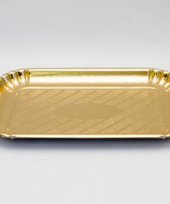 Kartonska tacna zlatna br. 3