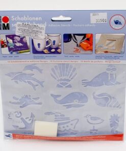 Šablona fleksibilna - morski motivi