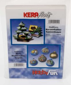 Plastični kalup za gips - bor+kuglice