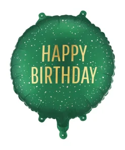Folija balon Happy birthday zeleni