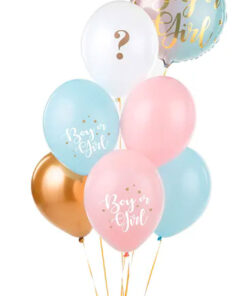 Balon lateks tisak Boy or Girl1