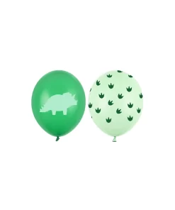Balon lateks tisak Dinosaur