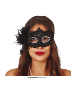 Krinka crna s cvjetom