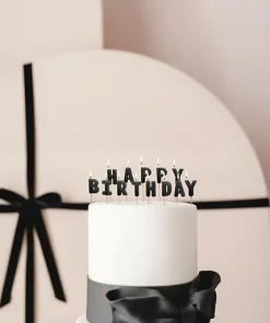 Alternative view of Crne happy birthday svjećice