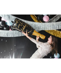 folija balon boca happy new year