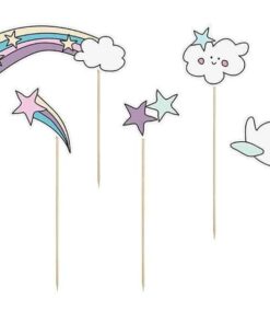 Papirnati topper za tortu Jednorog