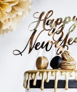 Alternative view of Papirnati topper "Happy new year"