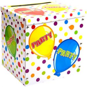 kutija za poklone sa motivom baloni