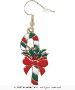 Alternative view of Naušnice Candy cane