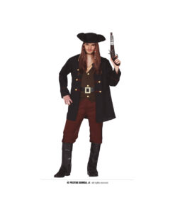 Kostim crni pirat vel. M