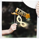 rekviziti za slikanje šampanjac