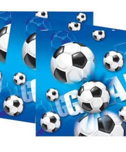 Plastificirani stolnjak Nogomet plavi