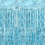 party zastor svijetlo plavi