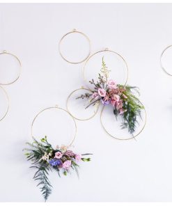 Alternative view of Zlatni metalni obruč za dekoracije 2/1